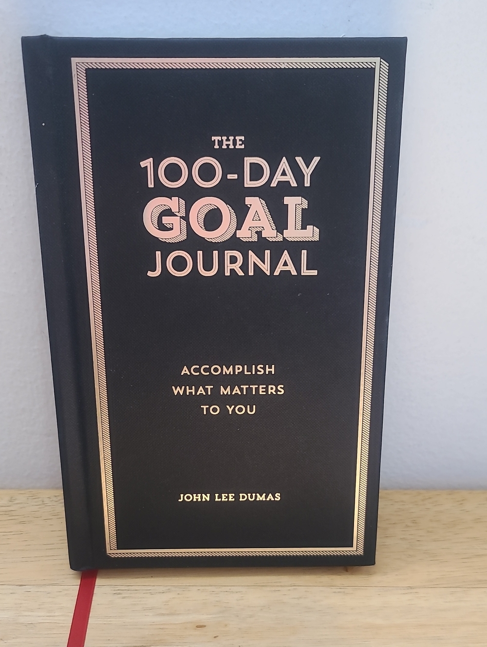 The 100-Day Goal Journal by John Lee Dumas